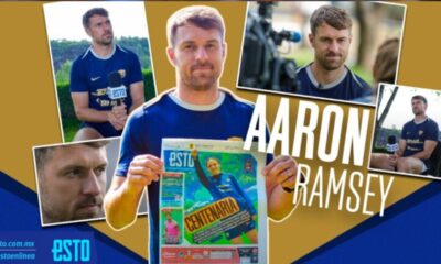 Aaron Ramsey aprendiendo español gracias a su esposa