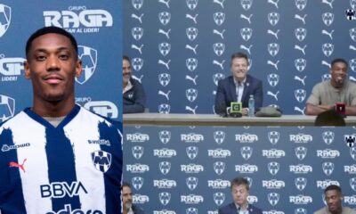 Presentación de Anthony Martial en Rayados lo recibe con alerta sismica