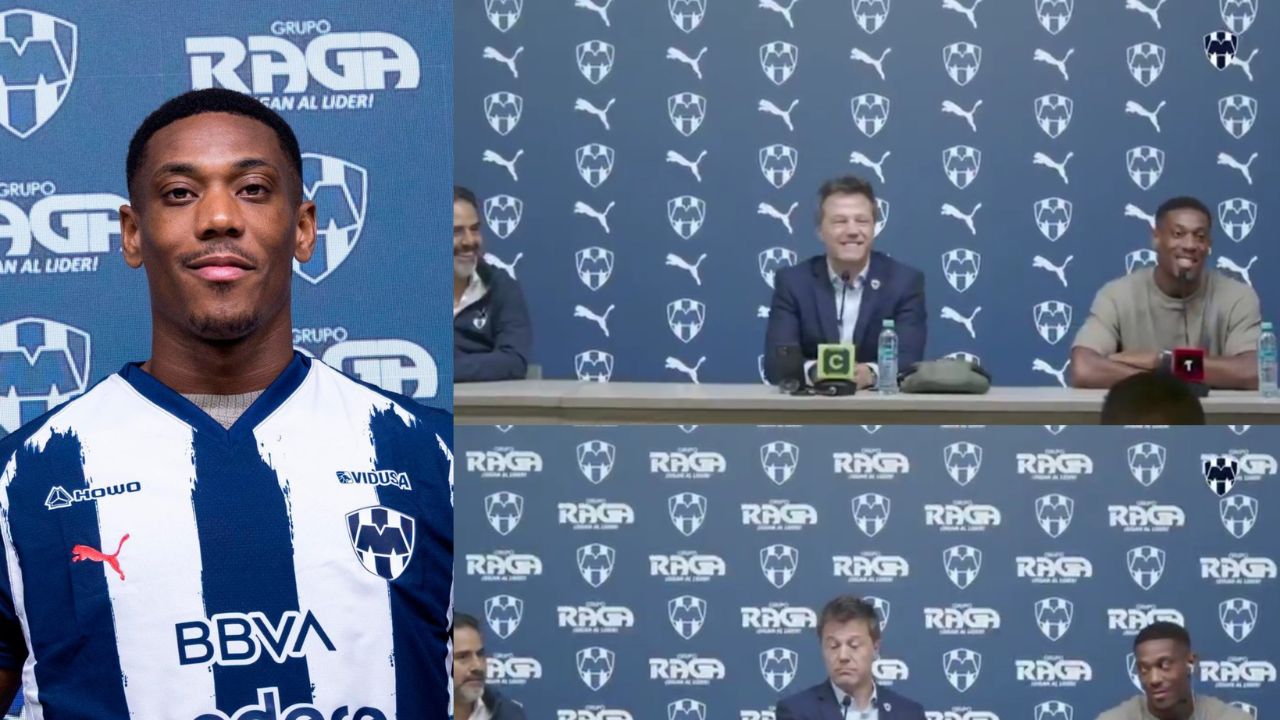 Presentación de Anthony Martial en Rayados lo recibe con alerta sismica