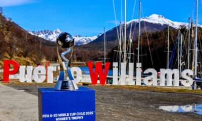 Copa mundial sub 20 desde el Puerto Williams