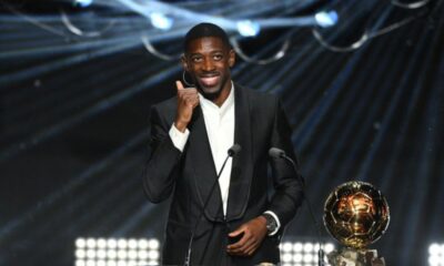 OUSMANE DEMBÉLÉ ganador del balón de oro