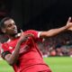 Primer gol de Isak con liverpool