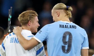 Victoria del Manchester con Haaland vs Napoli
