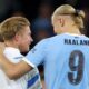Victoria del Manchester con Haaland vs Napoli