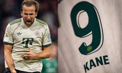 Harry Kane anota su gol numero 100 en el Bayern tras 104 partidos