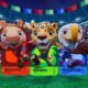 Las 3 mascotas del mundial 26. Representando cada una un país