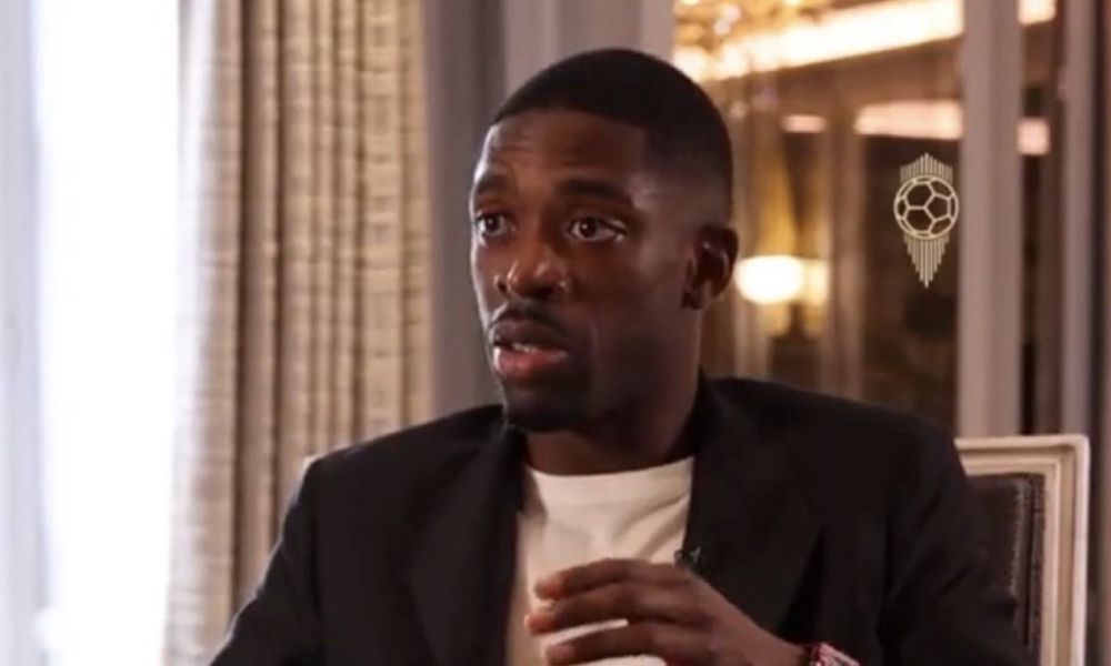 Ousmane Dembélé en entrevista con L'Equipe