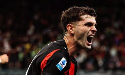 Pulisic firma asistencia y da la ventaja a Milan