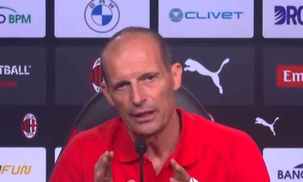 Allegri explica con humor la banca de Santi Giménez