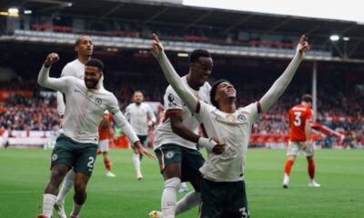 Chelsea arrolla 0-3 a Nottingham Forest