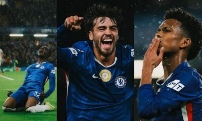 Chelsea hace historia con tres adolescentes goleadores