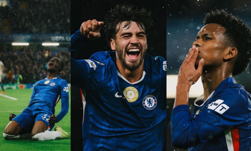 Chelsea hace historia con tres adolescentes goleadores