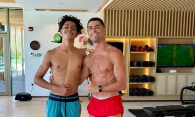 Cristiano Ronaldo Jr y Cristiano Ronaldo Sr, Portugal FA