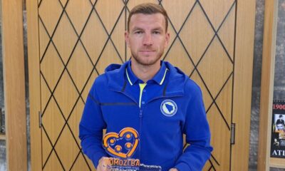 Edin Džeko hace historia como goleador más veterano de la Conference League