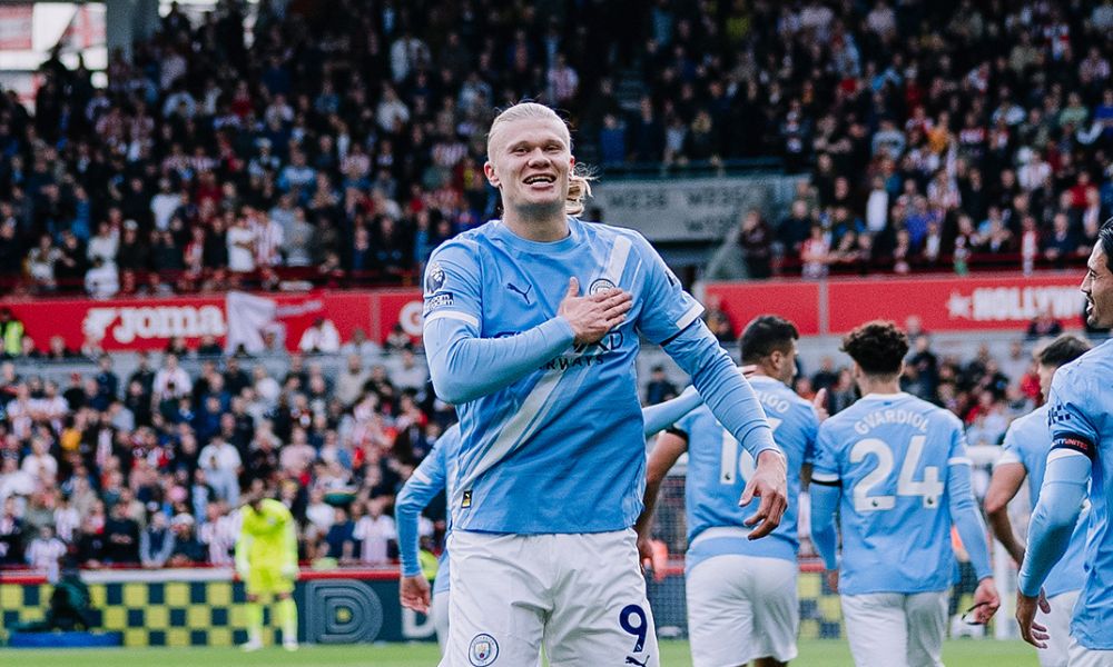 Haaland anota gol victoria para Manchester