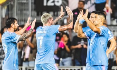 Inter Miami celebran gol