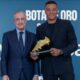 Kylian Mbappé recibe la Bota de Oro