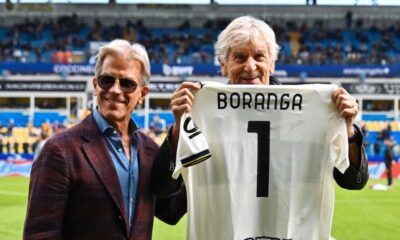 Lamberto Boranga portero de 82 años rompe record en Italia