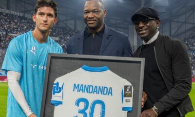 Marsella retira el 30 en honor a Steve Mandanda