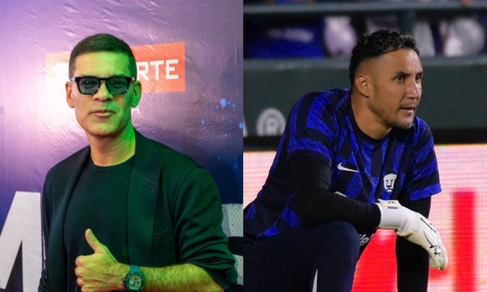 Rafa Márquez (izq) y Keylor Navas (der), Messi Experience