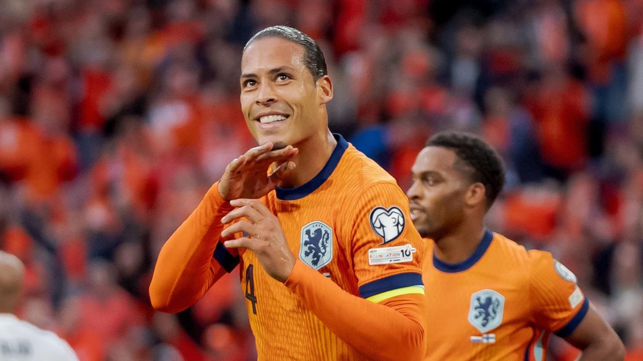 Van Dijk anota y paises bajos esta lider 12 oct 2025