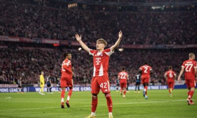 kaarl hace historia con el bayern 22 oct 2025