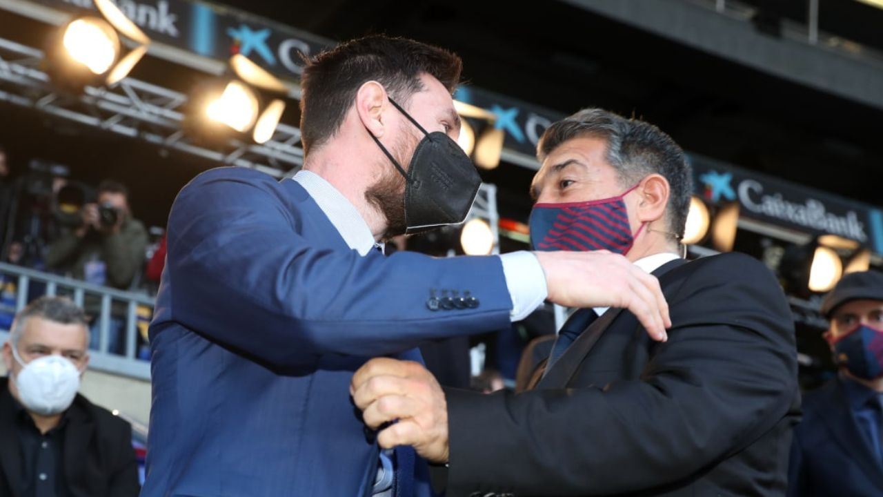 laporta dice mejor relacion con messi 12 oct 2025
