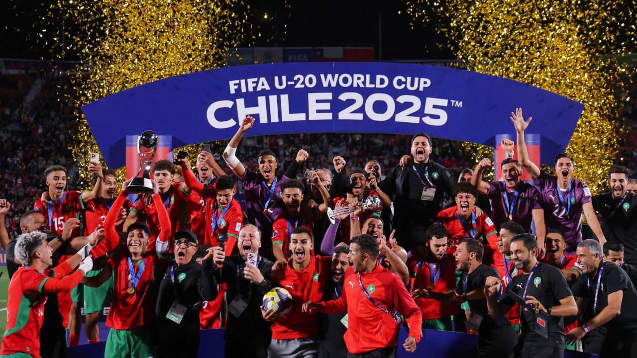marruecos sub 2o gana titulo 19 oct 2025