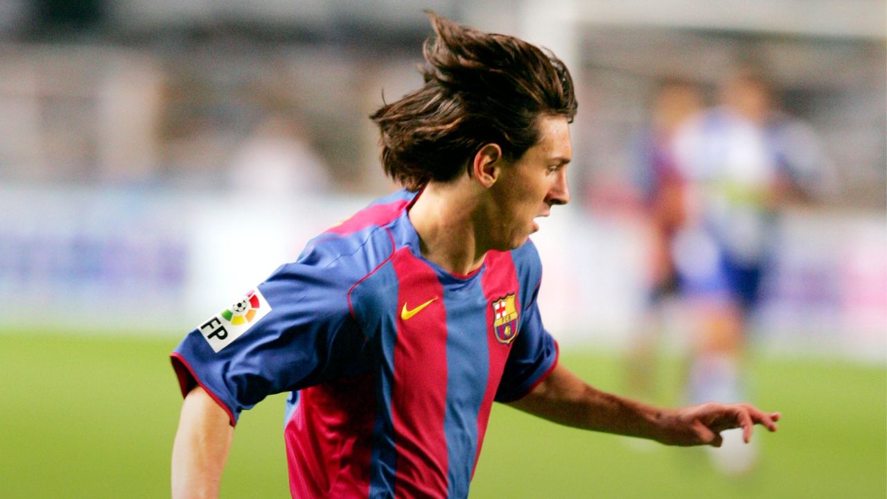 messi debut española 16 oct 2025