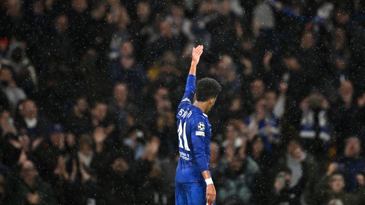 stevao anota su primer gol champions 22 oct 2025