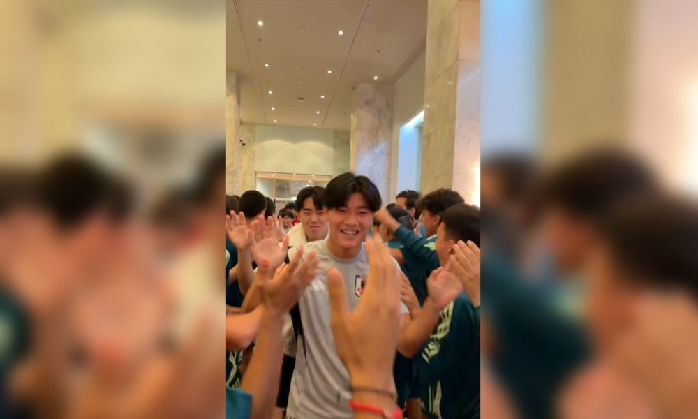 Convivencia en el Sub-17 México felicita el liderato de Japón