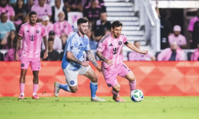Lionel Messi dribleando, Inter Miami 5-1 NYCFC, MLS Cup