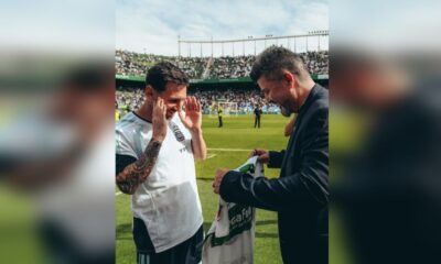 La camiseta del Elche que desató la reacción de Messi