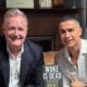 Piers Morgan (izq) y Cristiano Ronaldo (der)