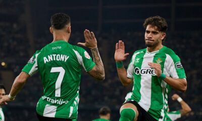 antony imparable con betis 2 nov 2025