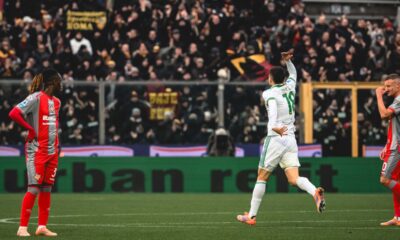 gol de soule con la roma 23 nov 2025