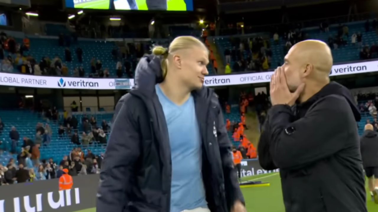 pep agradece a halaand 2 nov 2025