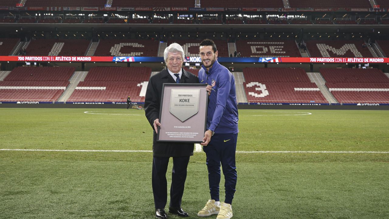 reconocen a koke 30 nov 2025