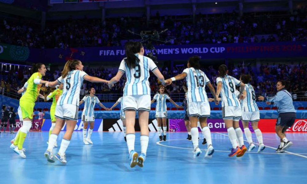 Argentina es el primer semifinalista del Mundial Femenino de Futsal