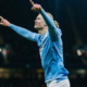 Haaland supera a CR7 en goles de liga inglesa