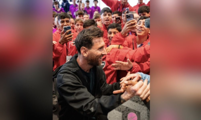 La gira de Messi en India arranca con salida prematura
