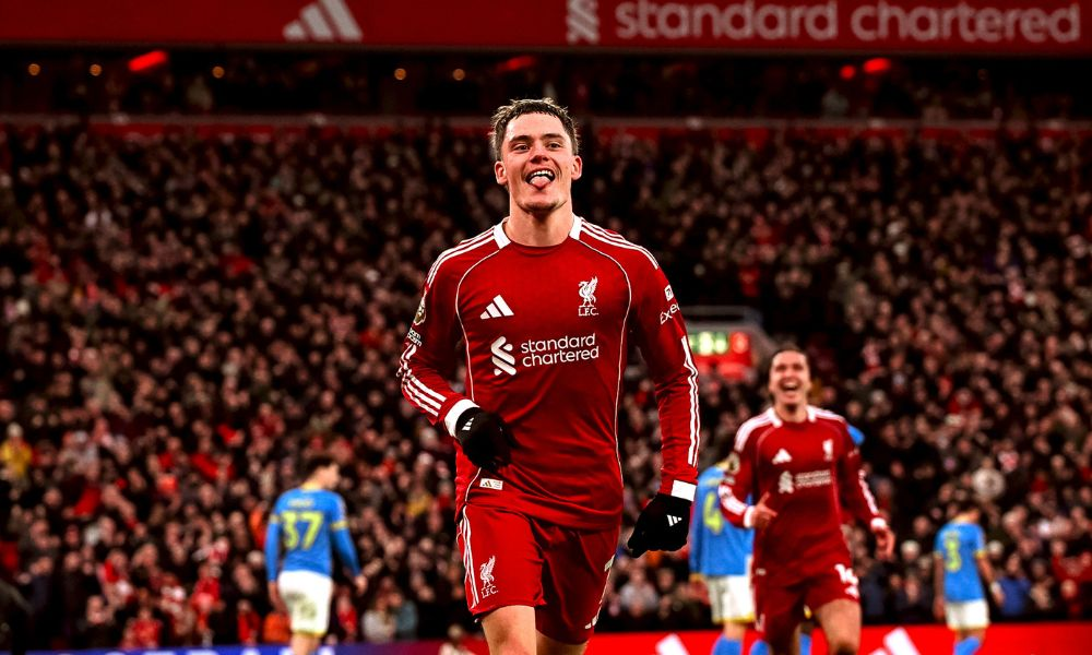 Liverpool vuelve al Top 4 gracias a Wirtz