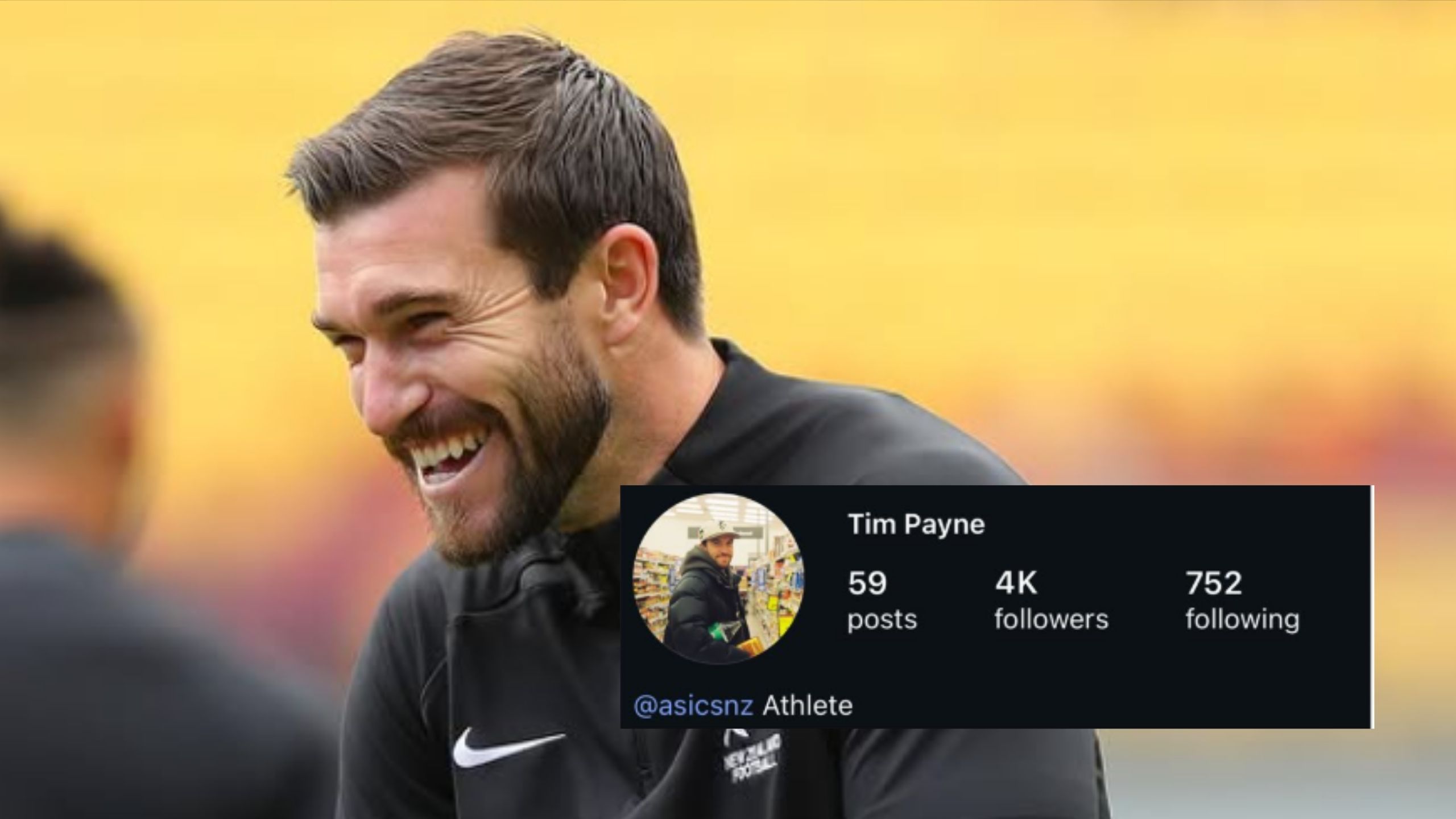Tim Payne, New Zealand, 28 de mayo 2026