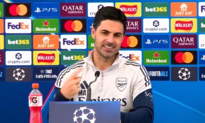 Mikel Arteta reveló que no vio el empate 1-1 entre Manchester City y Bournemouth, resultado que terminó por confirmar el título de los Gunners. Foto: Especial.