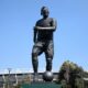 Guadalajara inauguró una monumental escultura de bronce en homenaje a la leyenda del fútbol brasileño Pelé, como parte de los preparativos de la ciudad para la Copa Mundial de la FIFA 2026. Foto: Especial.