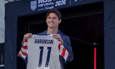 Brenden Aaronson, USMNT, 3 de junio 2026