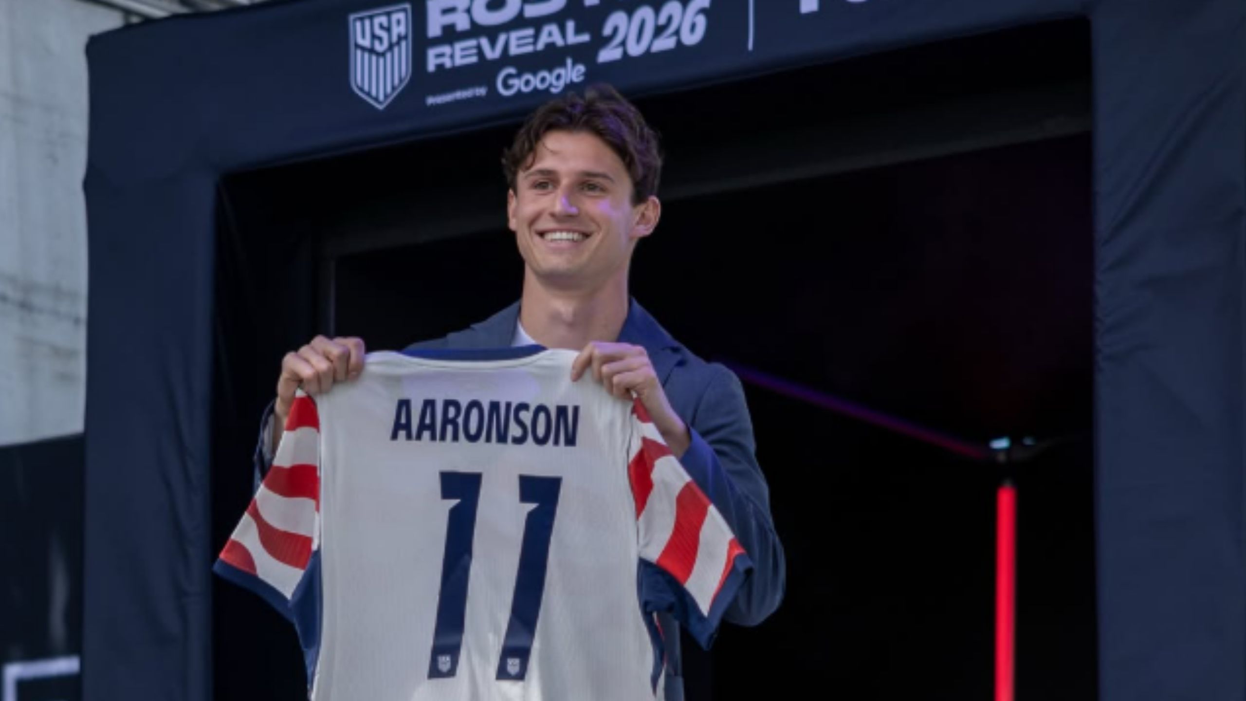 Brenden Aaronson, USMNT, 3 de junio 2026