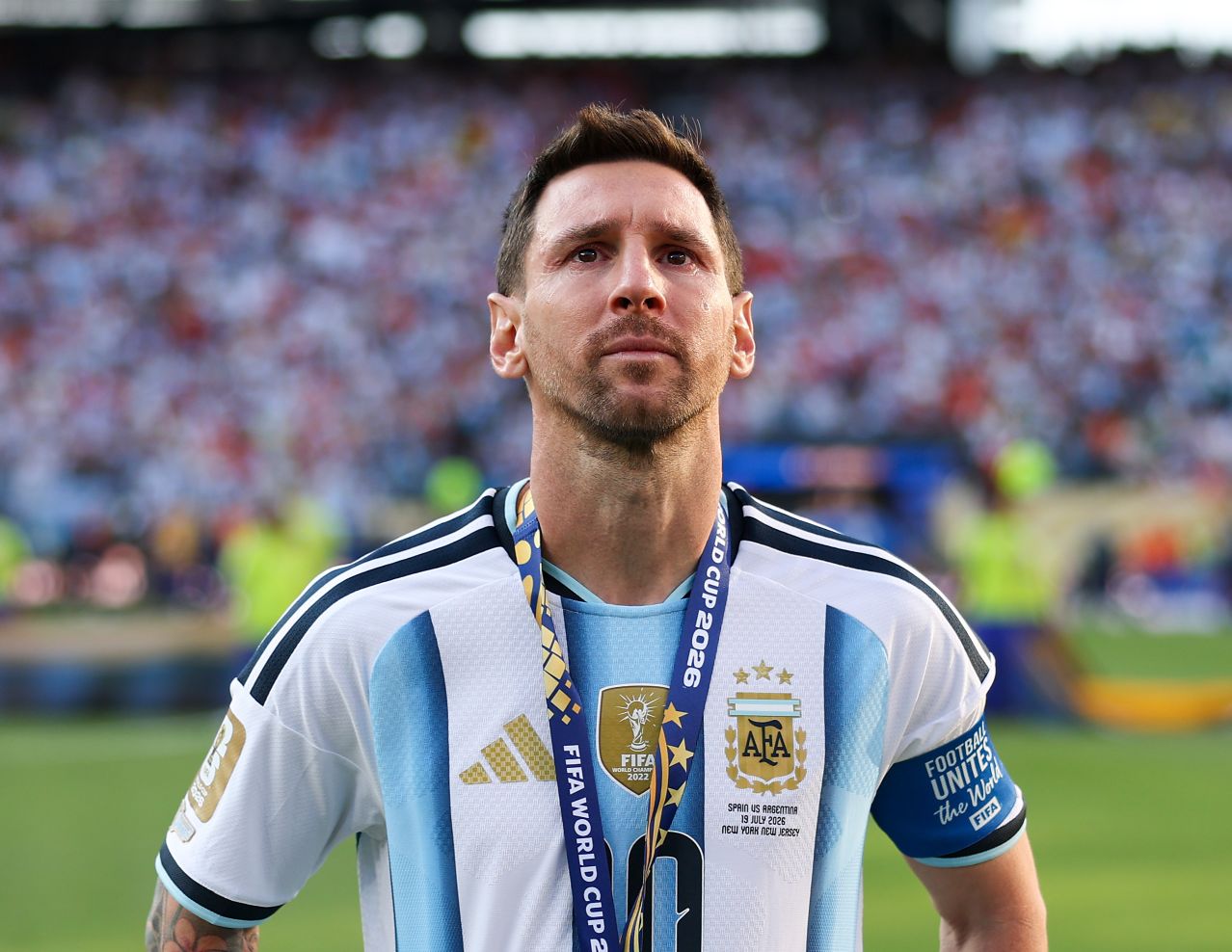 Lionel Messi se retira oficialmente de la Selección Argentina. Foto cortesía: AFA.