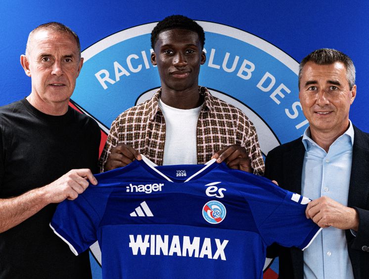 Karim Coulibaly es el nuevo integrante del RC Strasbourg en la Ligue 1. Foto cortesía: ©RCSA