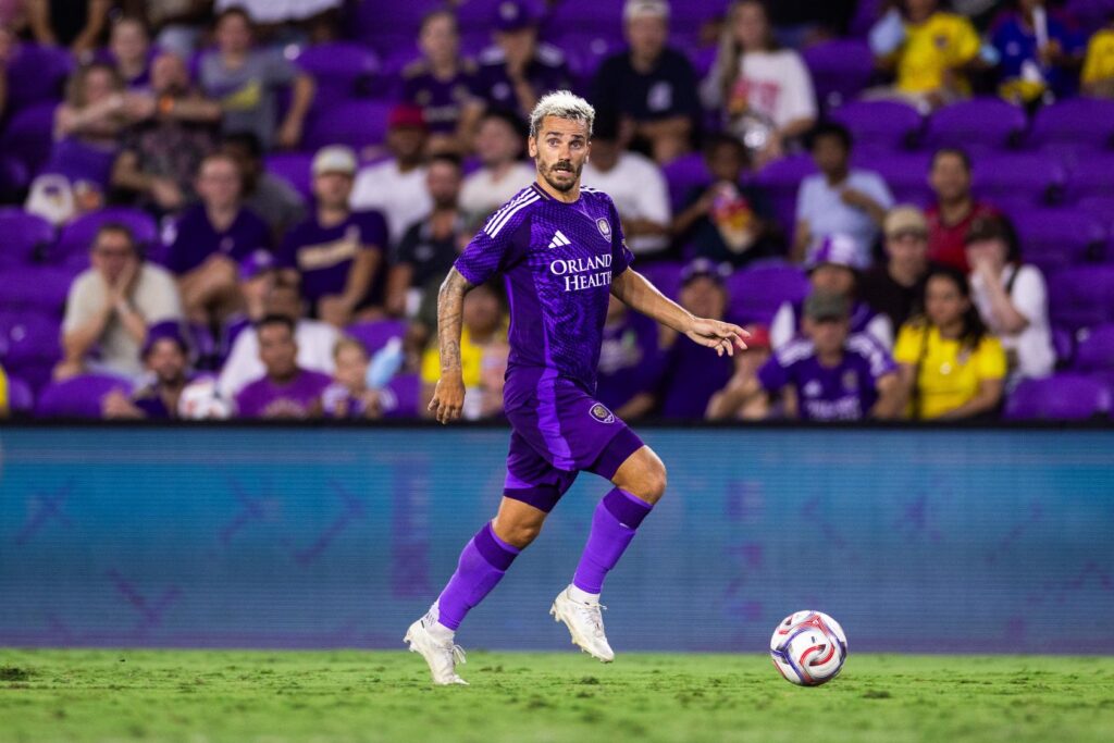Vaya noche la que tuvo Antoine Griezmann en Orlando. Foto cortesía: Orlando City SC.